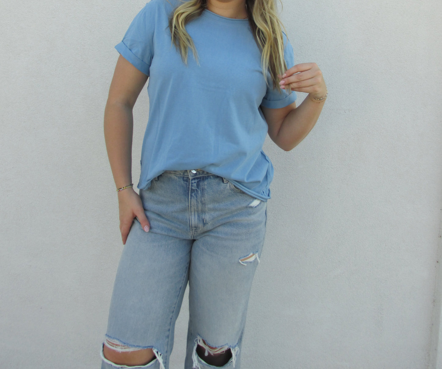 Comfort Short Sleeve Top - OCEAN