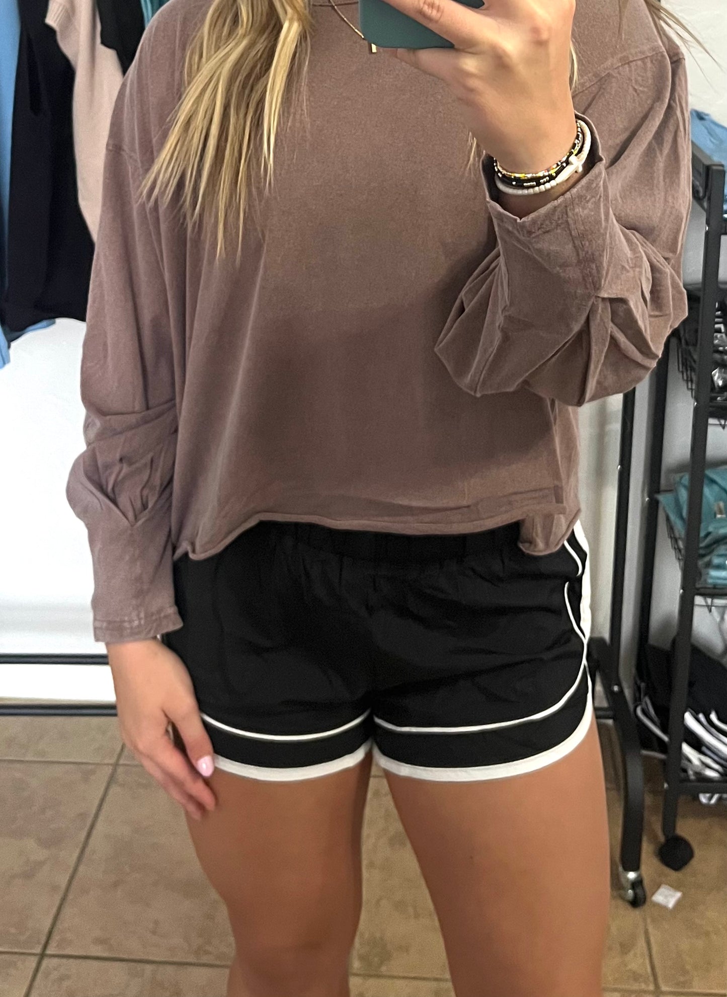 Active Shorts - BLACK/WHITE