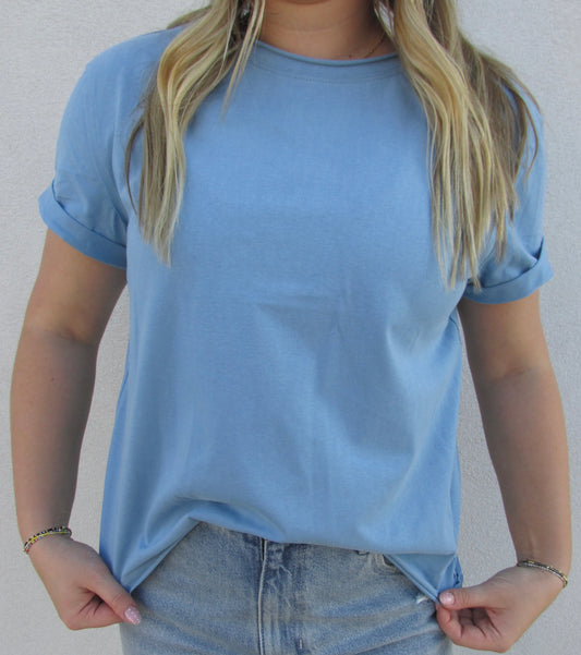 Comfort Short Sleeve Top - OCEAN
